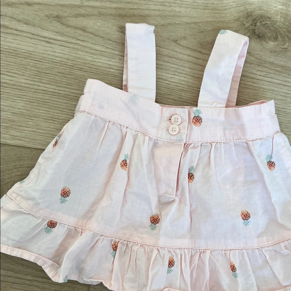 Charming Pink Ruffled Diaper Cover for Kids